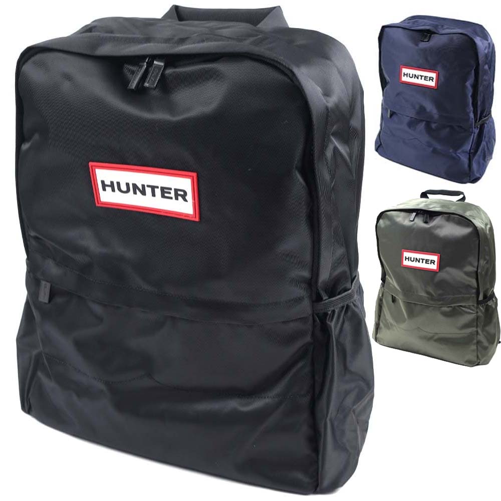 ハンター バックパック リュックサック バッグ ブラック ネイビー ダークオリーブ メンズ レディース 24.5L Original Nylon Backpack HUNTER UBB6028KBM