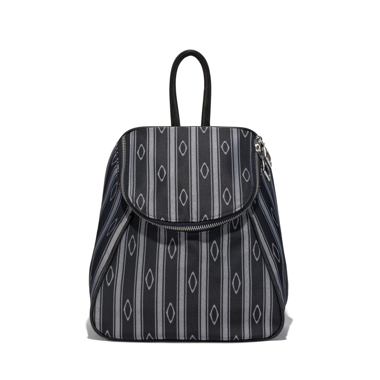 JACQUARD RUCKSACK - BLACK