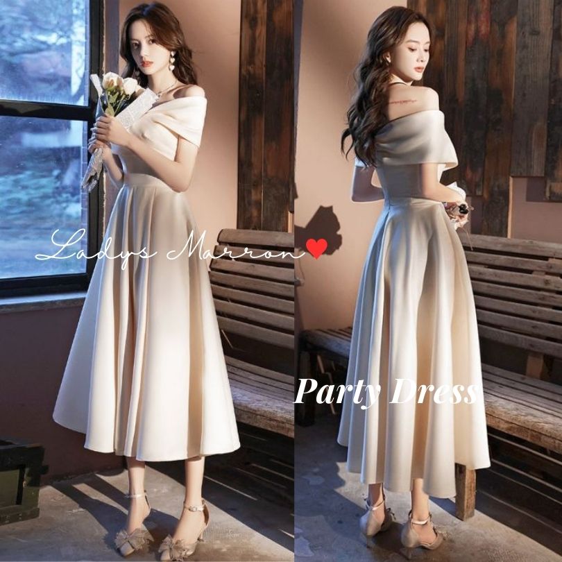 期間限定オフショルドレス ロング パーティードレス 白 韓国 同窓会ドレス 成人式ドレス 二次会ドレス お呼ばれドレス 結婚式 白ドレス 演奏会ドレス ピアノ発表会ドレス ロングドレス ワンピース 無