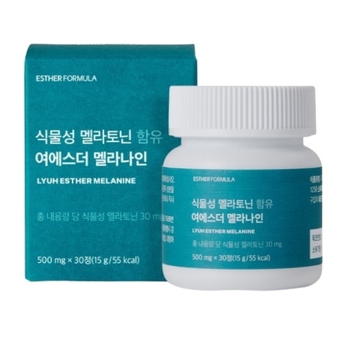 植物性 melatonin メラナイン 500mg x 30粒(15g/55kcal)