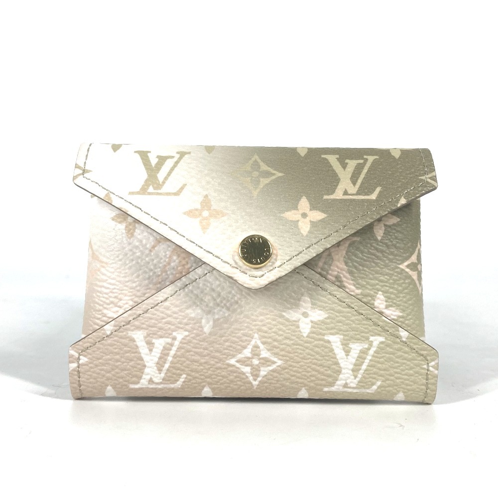 カードケース M81271 ポシェット キリガミ 小のみ LVエスカル 名刺入れ パスケース 2つ折り 財布 コインケース モノグラムキャンバス ベージュ