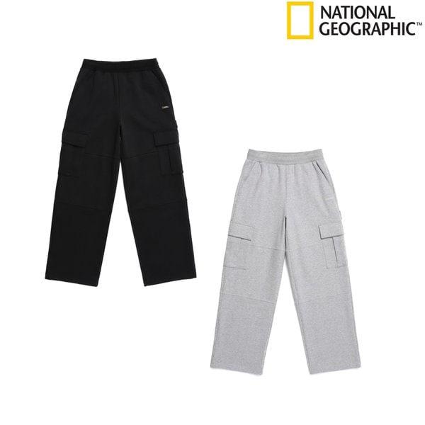 [始興店] N251UPT051 男女共用 マゲイ カーゴポケット ワイドパンツ