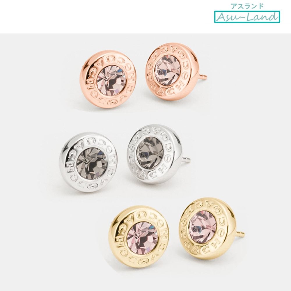 USA発売 COACH コーチ レディース 小物 アクセサリーピアス イヤリング OPEN CIRC 8,969円