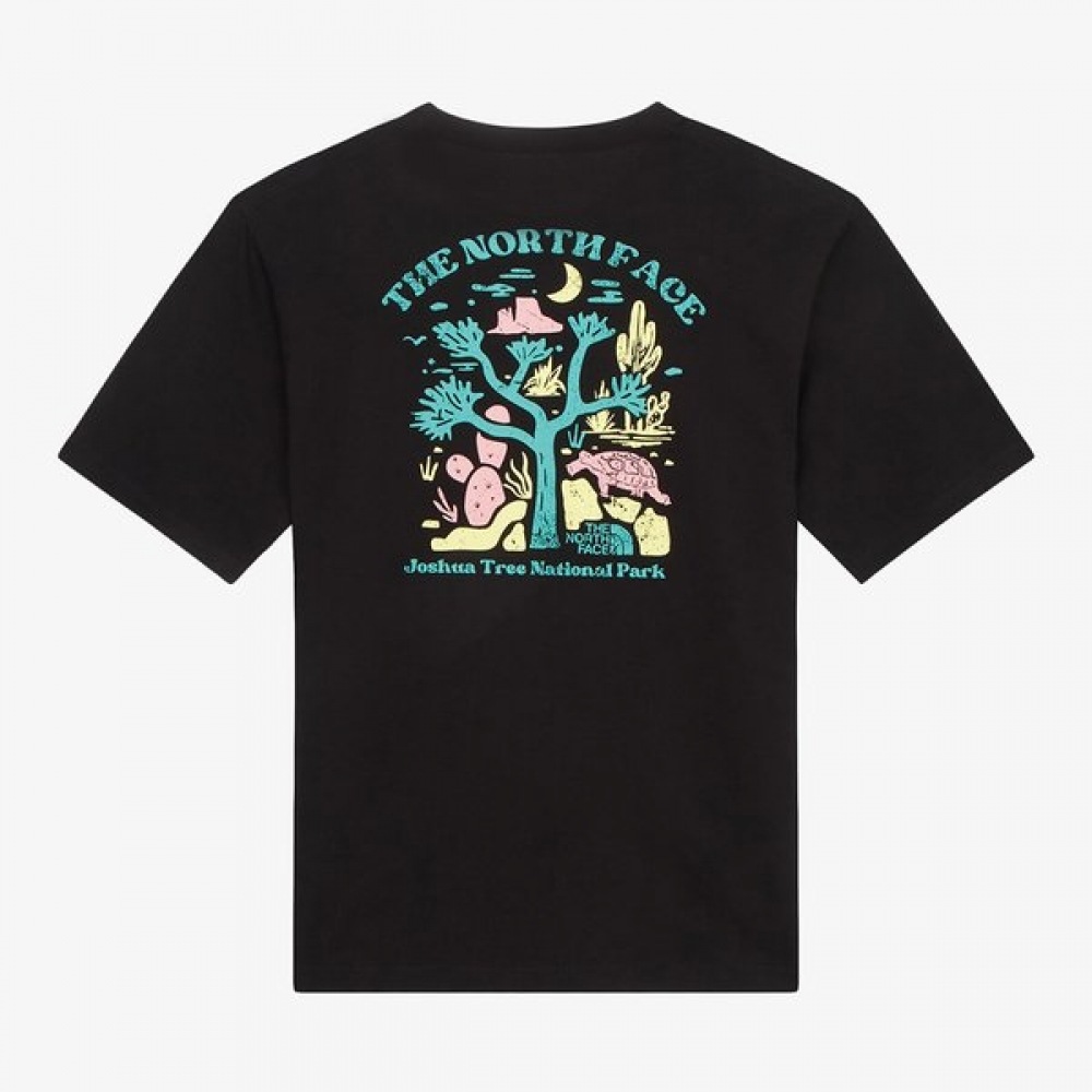 [ノースフェイス公式] NT7UR51A メンズエバーグリーンショートスリーブラウンドTシャツ 1_BLACK