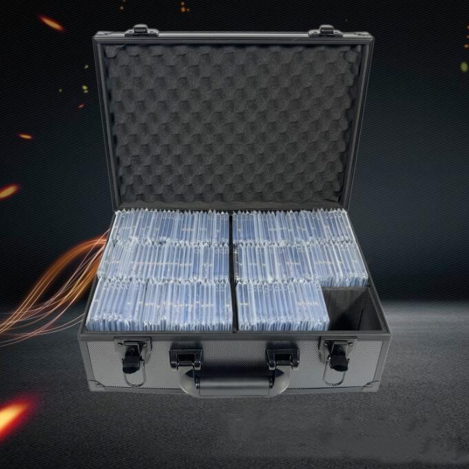 限定販売収納可能 トレカ ケース 収納 マグネットローダー PSA BSG 対応 アタッシュケース 遊戯王 ボックストレカ ケース 大容量 収納 トレカケースカードケース 収納ケース 保管 PSAケー