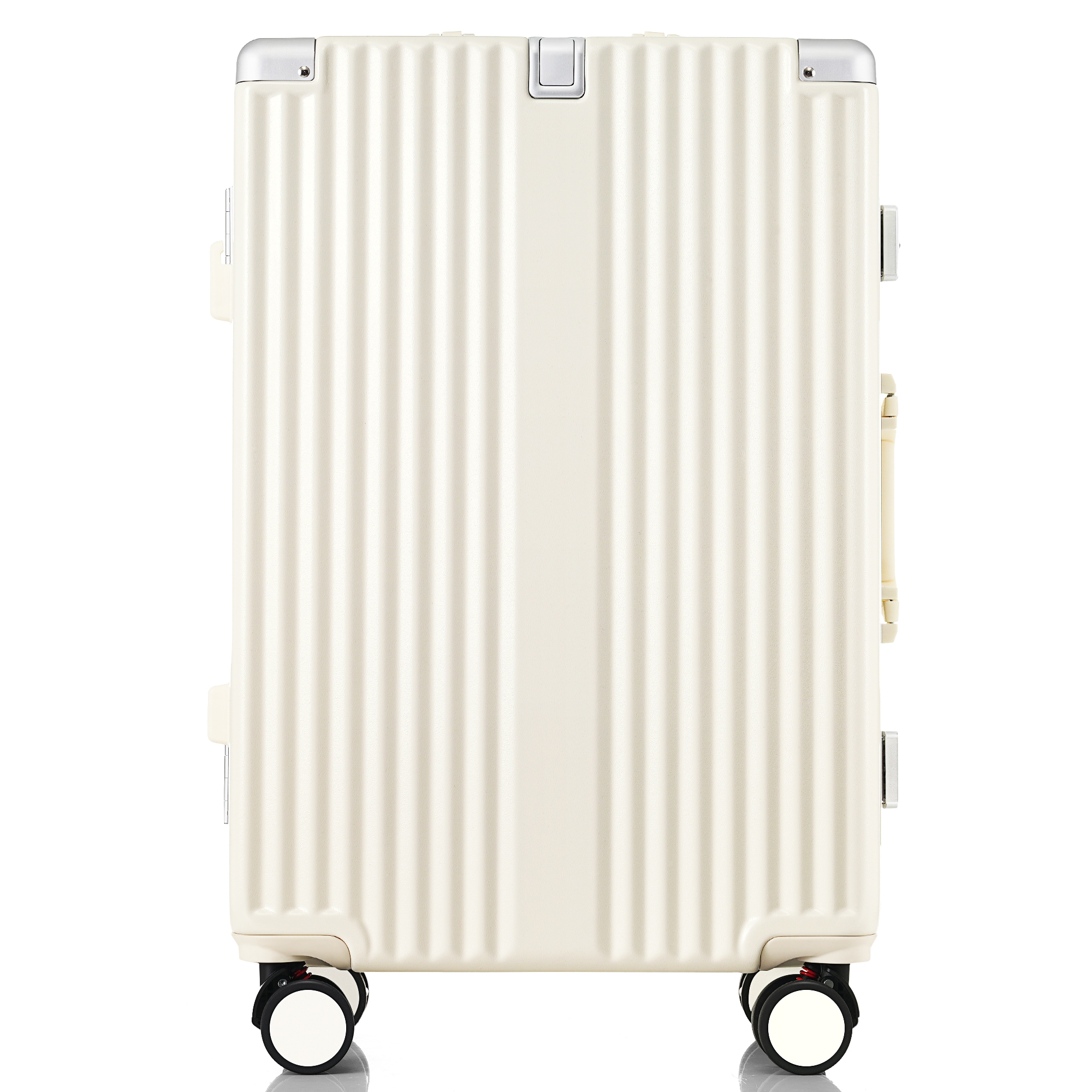 即日発送スーツケース Mサイズ フレームタイプ アルミ USBポート付き カップホルダー フック式底足 ストッパー付き キャリーケース キャリーバッグ 軽量 おしゃれ 静音 海外 TSAロック 高級