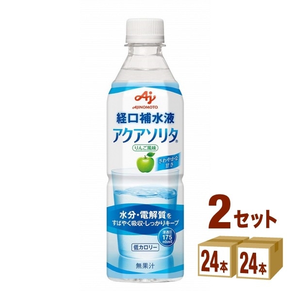 味の素 経口補水液 アクアソリタペット 500ml 2ケース(48本)