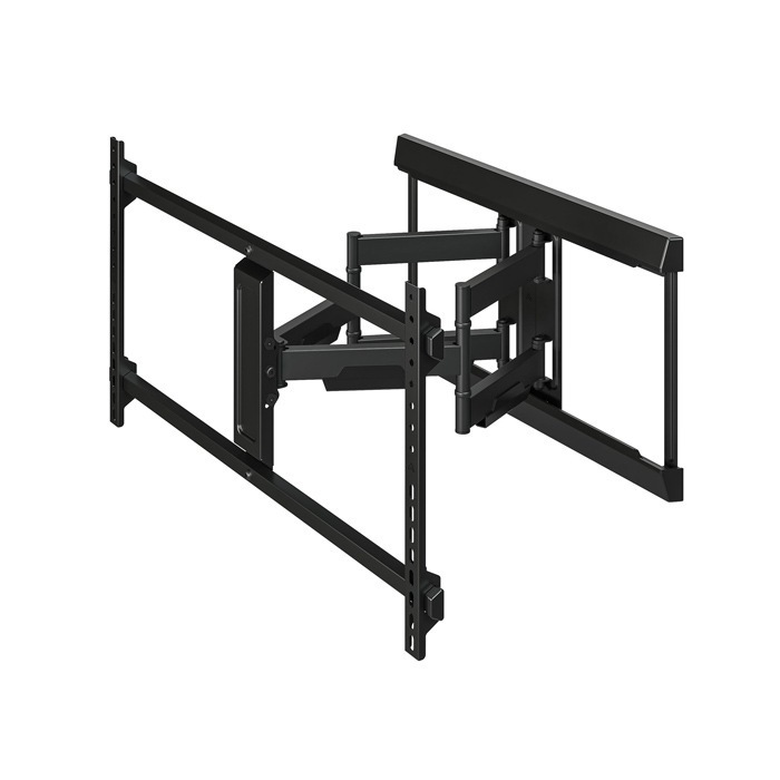 テレビスタンド 壁掛けタイプ 40～90インチ用 耐荷重60kg 黒 ダブルアームタイプ TV壁掛け金具 GH-WMDB-BK ブラック