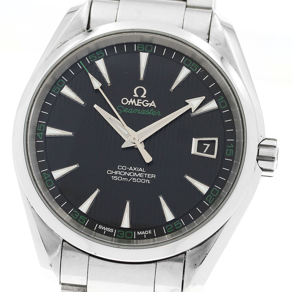 オメガ OMEGA 231.10.42.21.01.001 シーマスター アクアテラ コーアクシャル 自動巻き メンズ 保証書付き_901128【中古】 229,320円