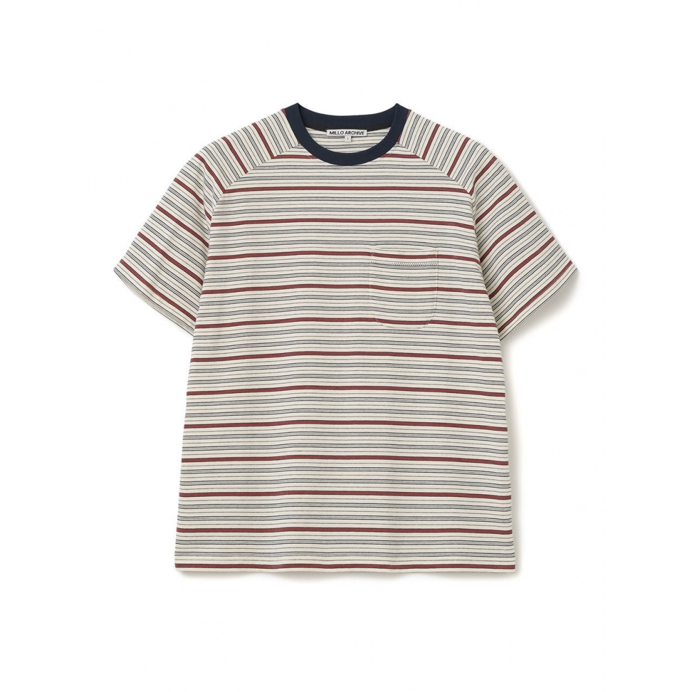 Millo Archive リッツストライプポケット t シャツ