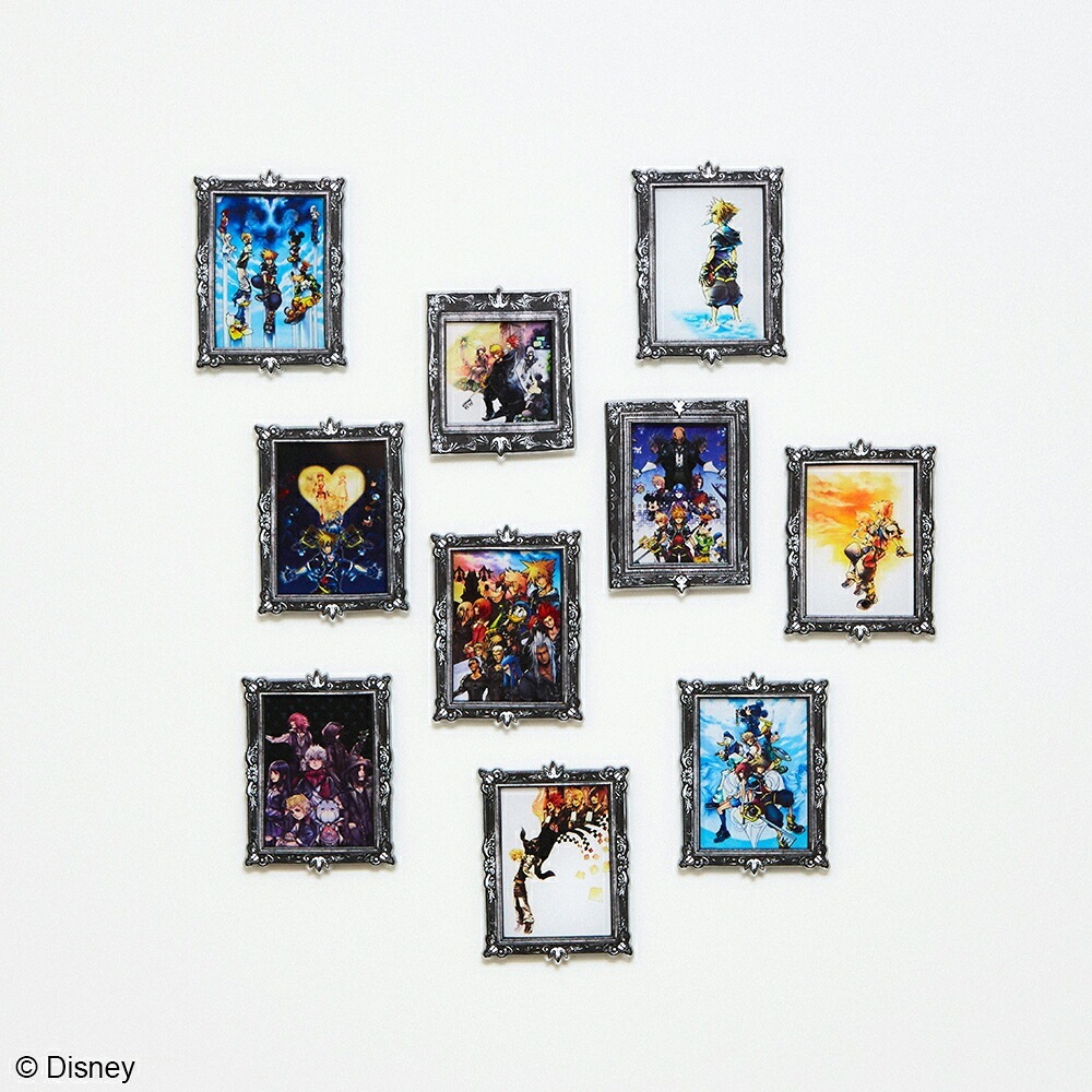 【新品/公式】 キングダムハーツ_アクリルマグネットギャラリー Vol.2【BOX／10個入り】 公式グッズ