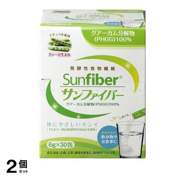 太陽化学 サンファイバー スティック 6g× 30包 2個セット