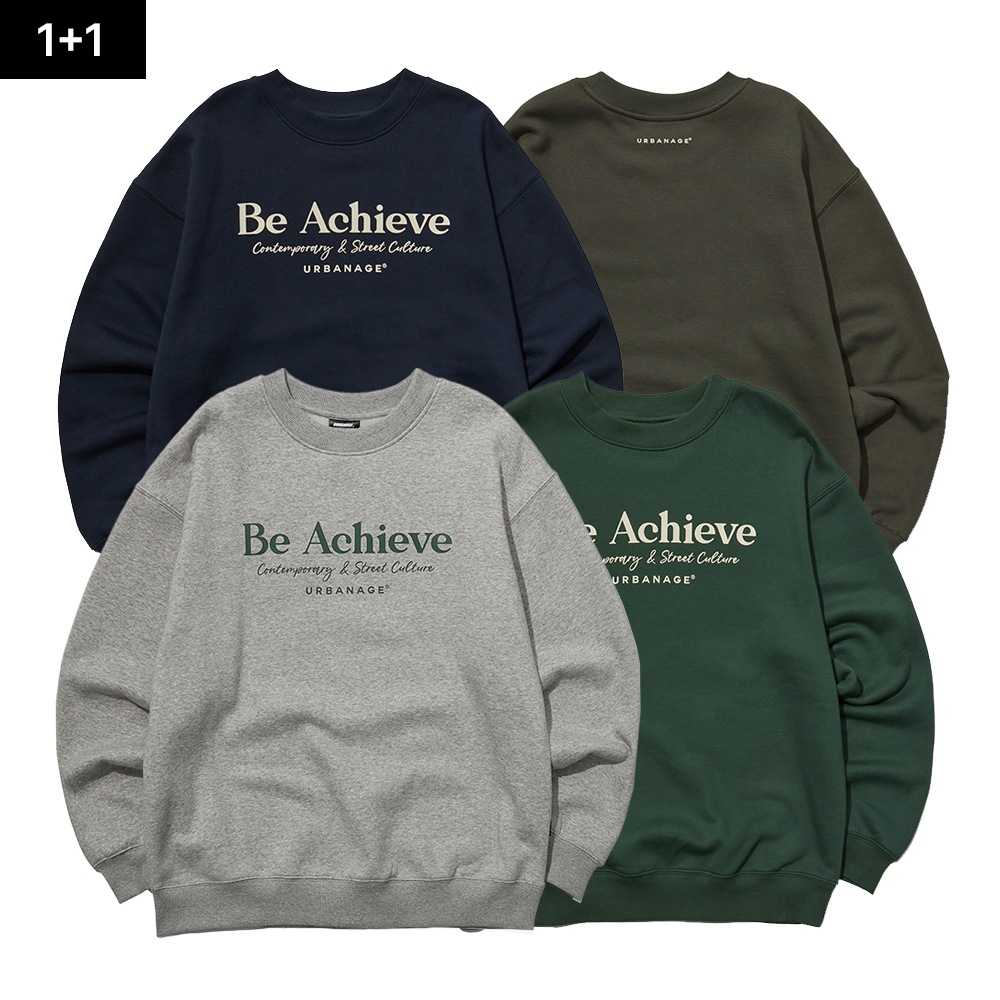 [1 1] Beer Chubb Over Sweatshirt (4 Colors)