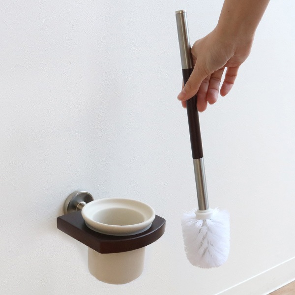 トイレブラシ ケース付き BISK MADAGASKAR トイレ ブラシ トイレブラシスタンド ブラシ立て ポット付き 置かせる収納 トイレブラシケース トイレブラシ入れ おしゃれ セラミック 5,611円