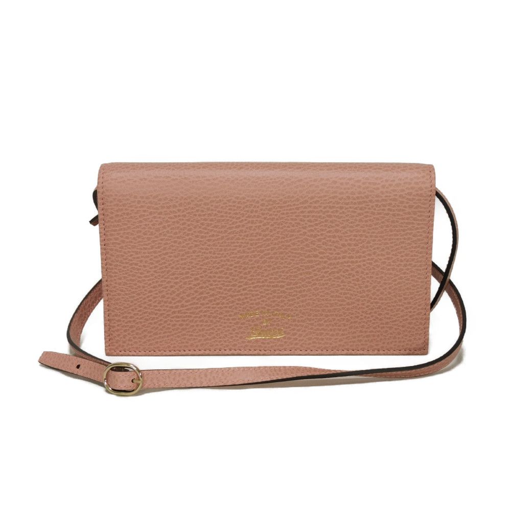 【中古】 ショルダーバッグ カーフ 2WAY クラッチバッグ 長財布 スウィング ショルダー ウォレット ロゴ 箔押し 368231