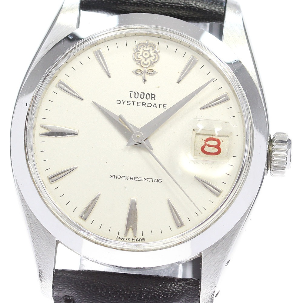 チュードル TUDOR 7939 オイスターデイト デカバラ リダンダイアル 手巻き メンズ _843434【中古】