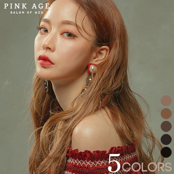 ウィッグ オープン ハーフウィッグボールド 波パーマWIG 簡単着用 ミディアム ロングウェーブ ファッションウィッグ デイリーウィッグ ヘアスタイルアイドル コスプレ ヘアスタ