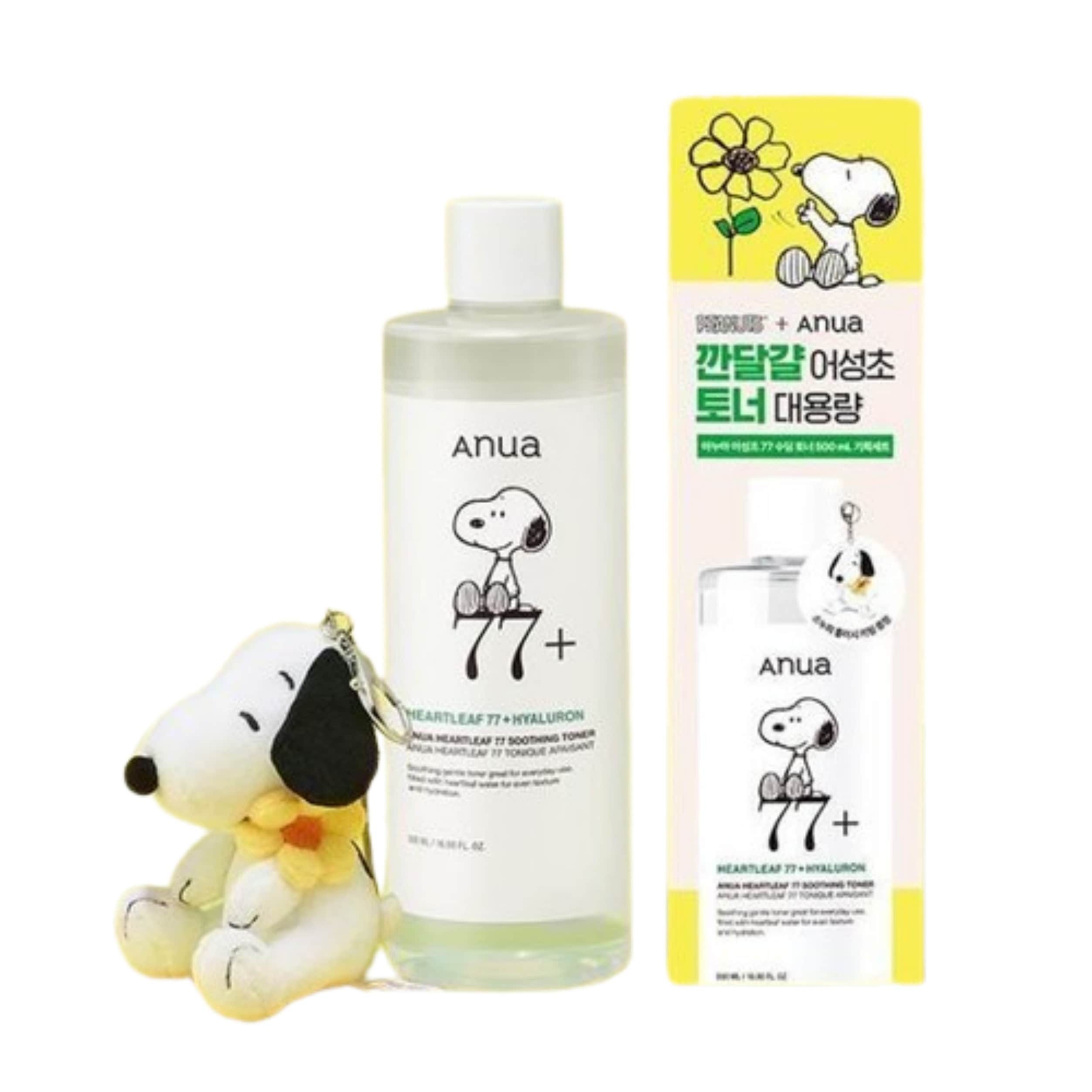 [スヌーピー キーリング] ドクダミ 77 剥き卵 トナー 500ml スヌーピー限定企画セット 5,451円