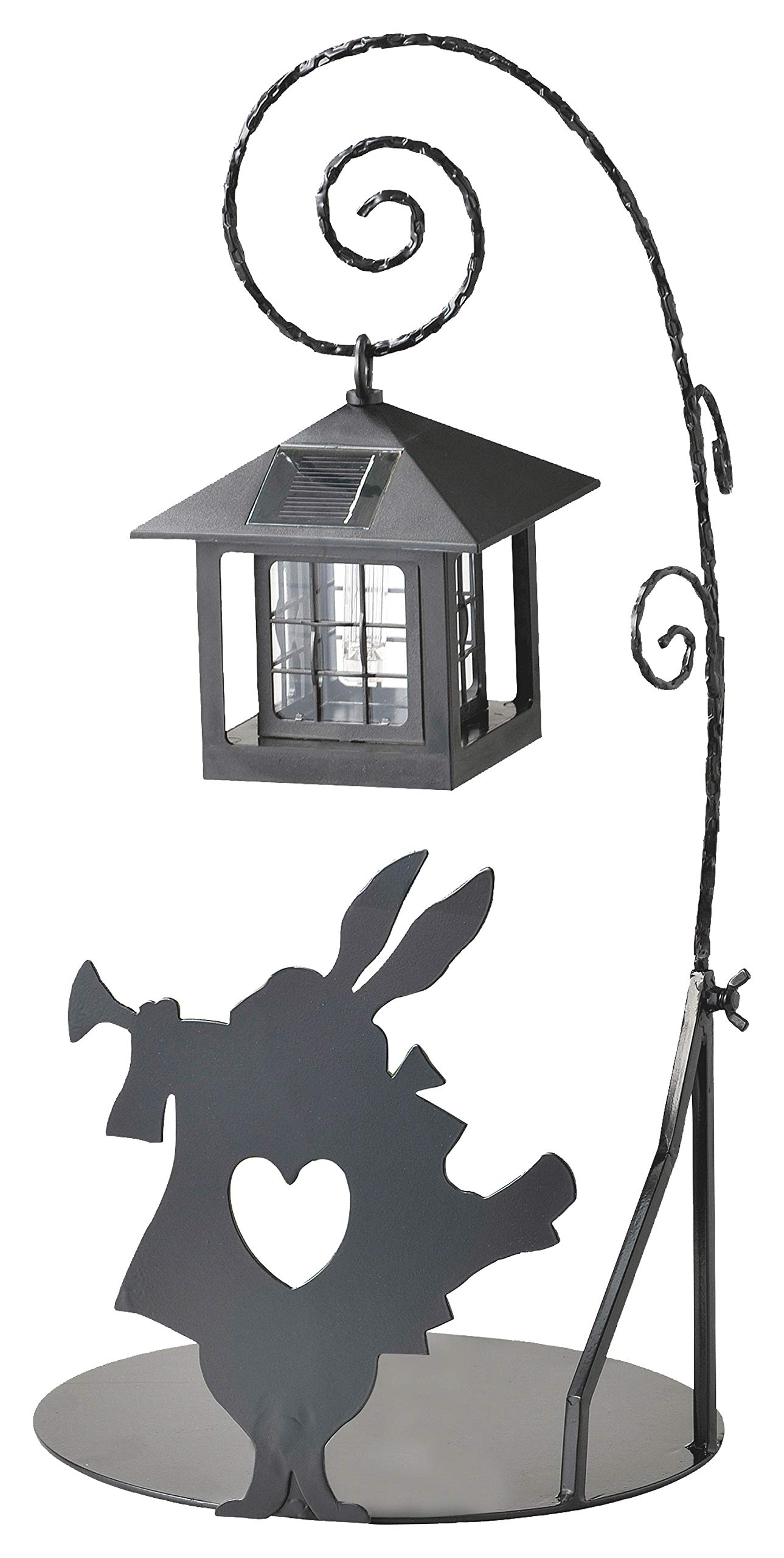 シルエットソーラー ラッパうさぎ 光センサー付き 防雨仕様