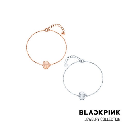 BLACKPINK - [HEART LOGO BRACELET] / SILVER Ver.
