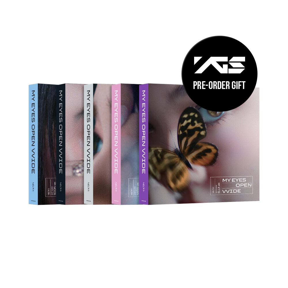 【YG特典選択】 MEOVV - MY EYES OPEN VVIDE / MEOVV ver / アルバム5種セット / GRILL / ORB
