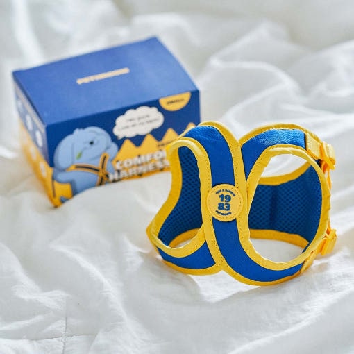 [フェスルーム] コンフォート - X ハーネス 2.0 (L) X字型 気道 圧迫なし 犬 ハーネス 胸紐 首輪