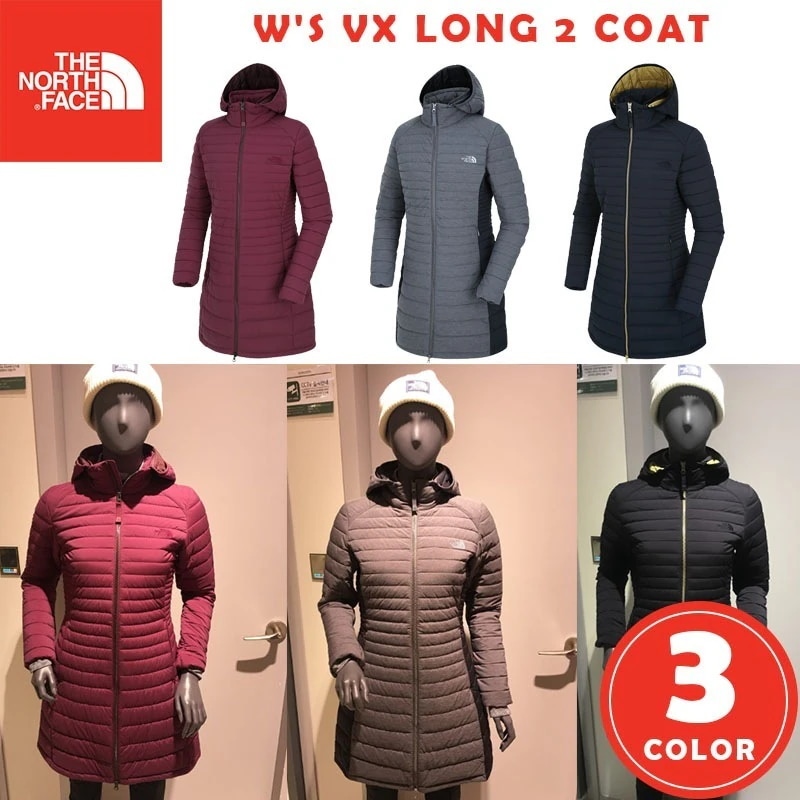 韓国正規品保証 関税負担なし NVC3NH82 WS VX LONG 2 COATデイリー 基本 着装 男子 女子 人気 韓国 ファッション 男女共用 アウトドア