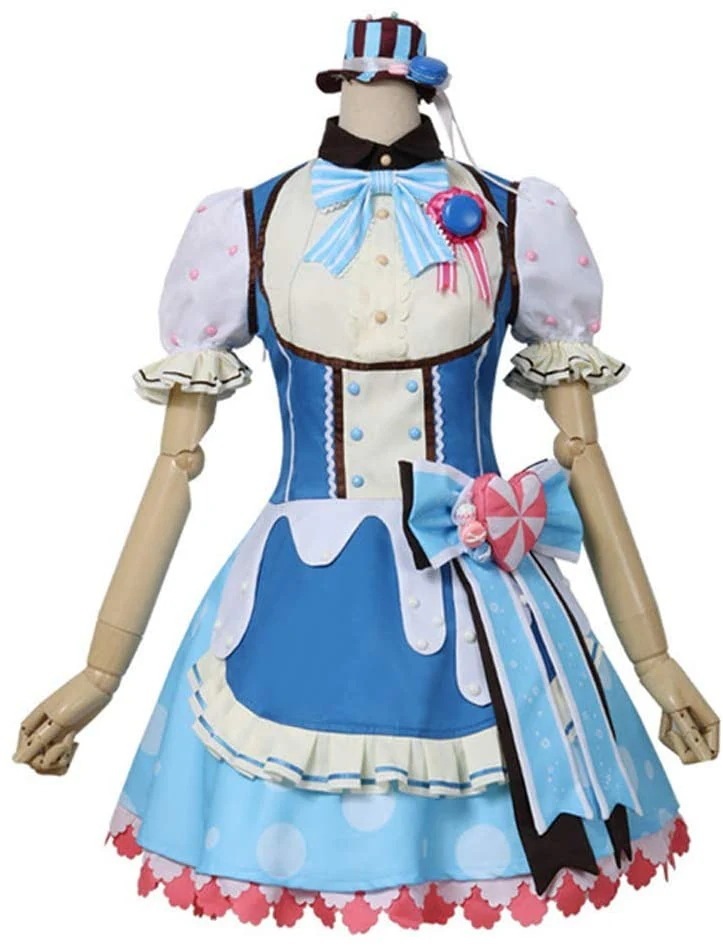 バンドリ PastelPalettes氷川日菜 ひかわひな 風 イベント パーティー メイド服仮装