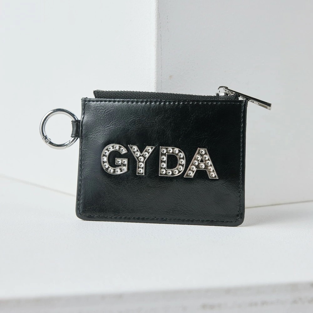 コインケース カードケース GY-W292 ラインストーンロゴ レディース ブランド ギフト プレゼント 贈り物