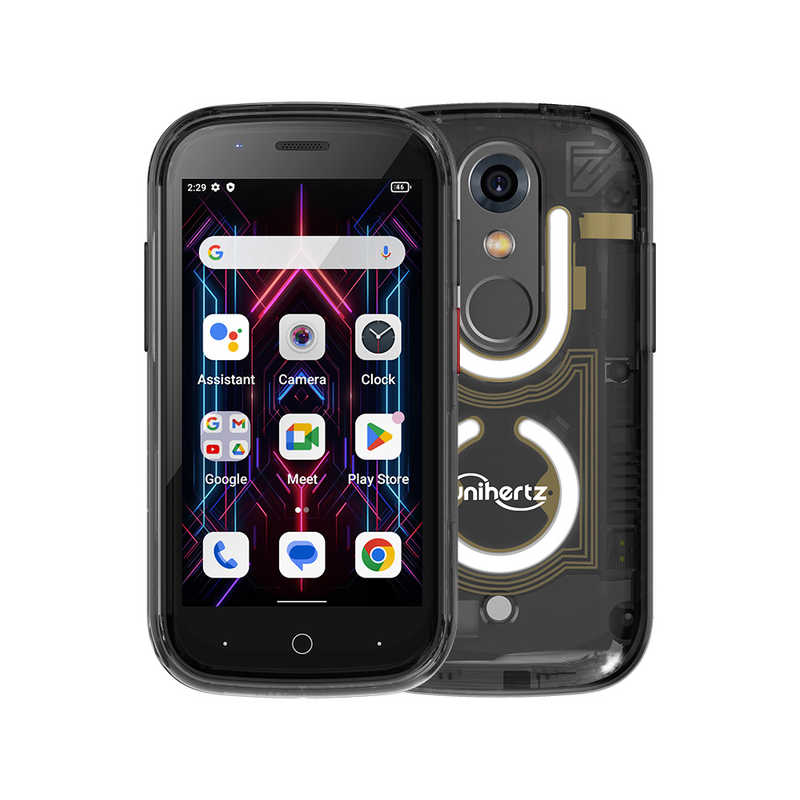 UNIHERTZ　SIMフリースマートフォン Jelly Star / Helio G99 / 3.0インチ 8GB+256GB ブラック　JELLY-STAR-BK