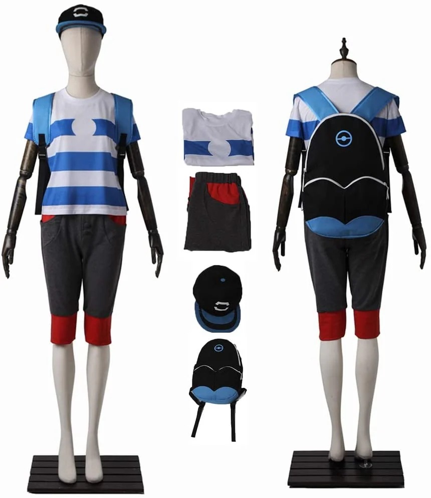 コスプレ衣装ポケットモンスターサンムーン 男主人公 仮装 変装 全セットアニメコスチューム豪華版