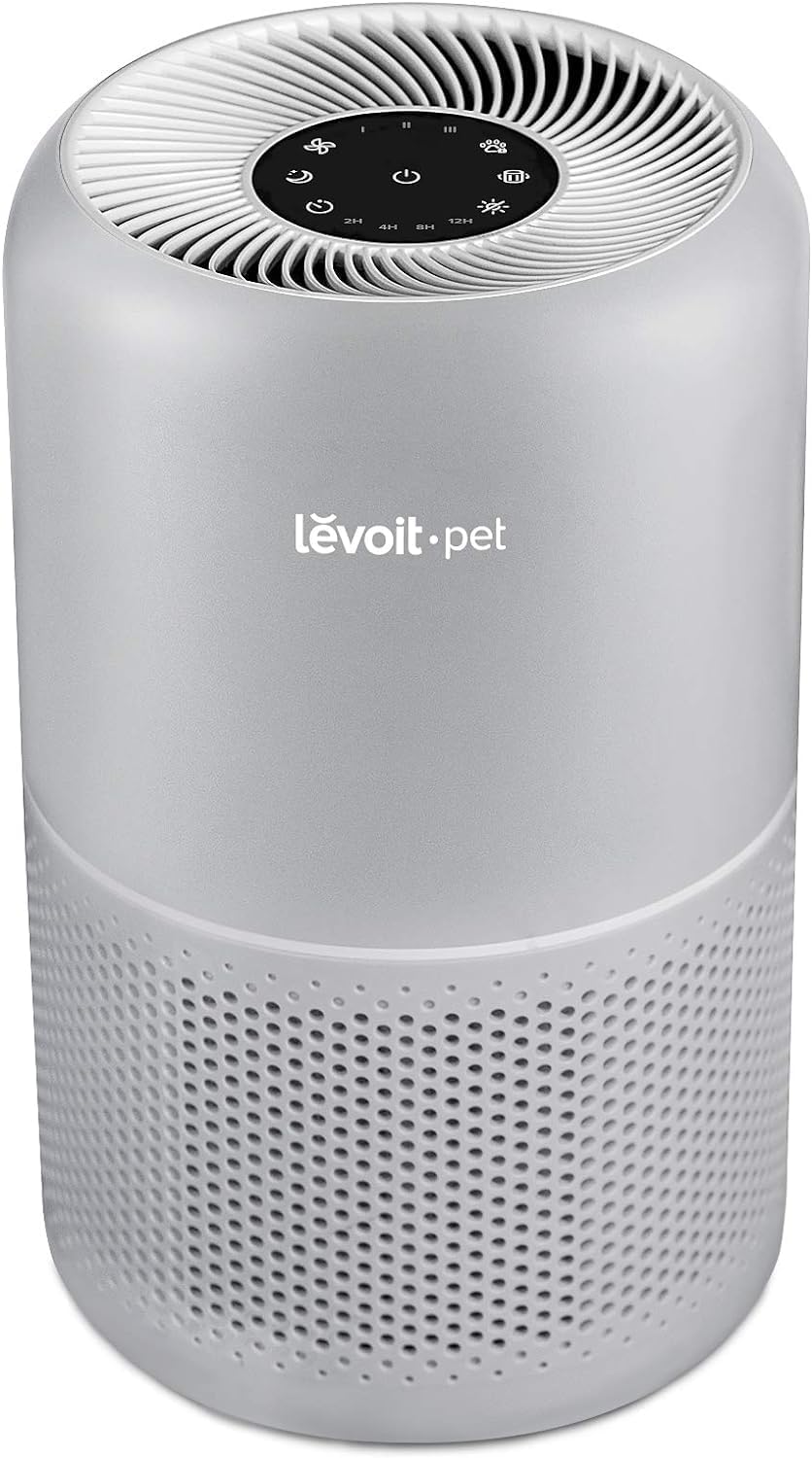 Levoit (レボイト) 空気清浄機 脱臭強化モデル 20畳 Core P350 花粉対策 集じん 小型 消臭 省エネ ペット向け ウィルス アレルギー 寝室 キッチン 玄関 グレー