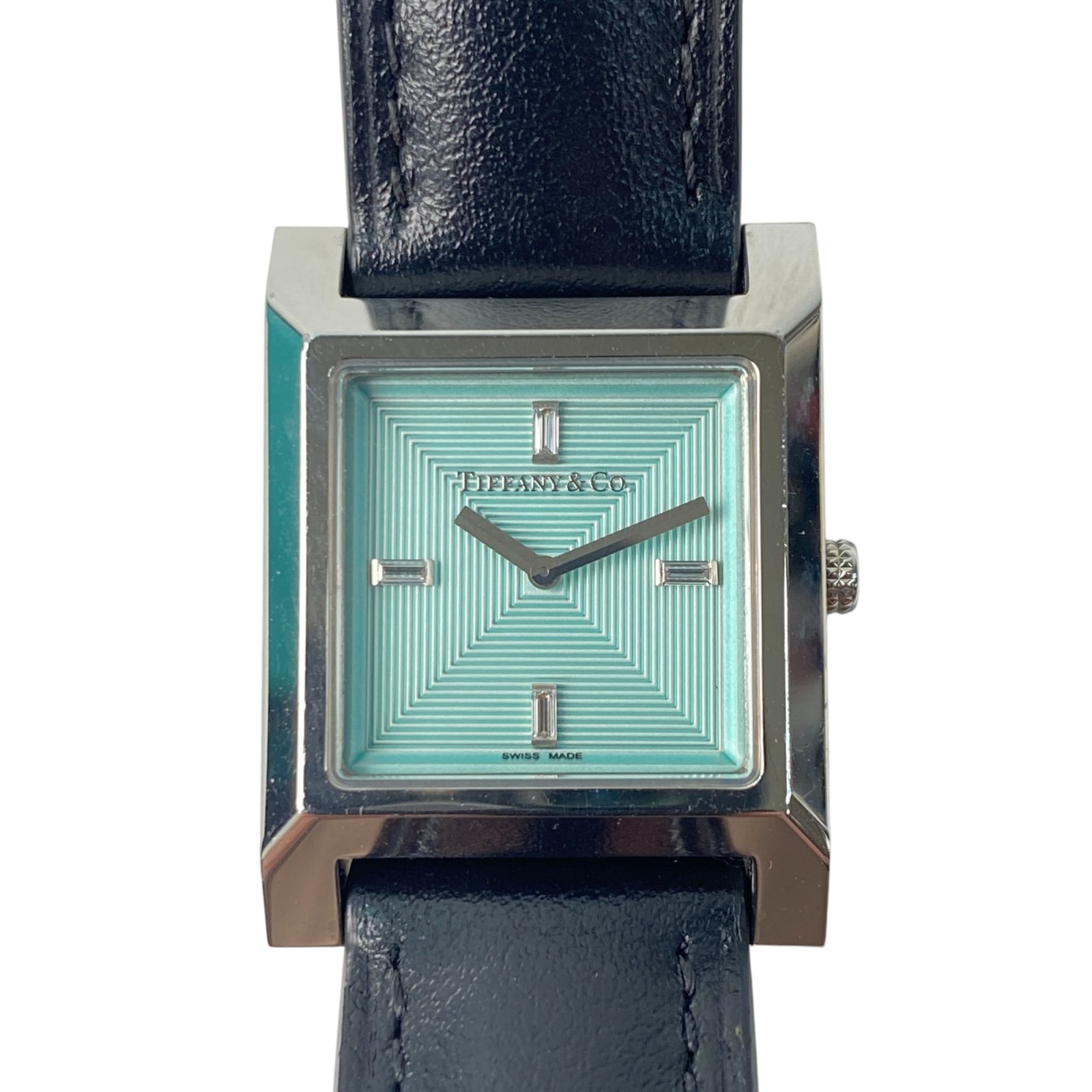 美品 TIFFANY ティファニー レディース 1837 メイカーズ ブルー文字盤 67460375 クォーツ 109,890円