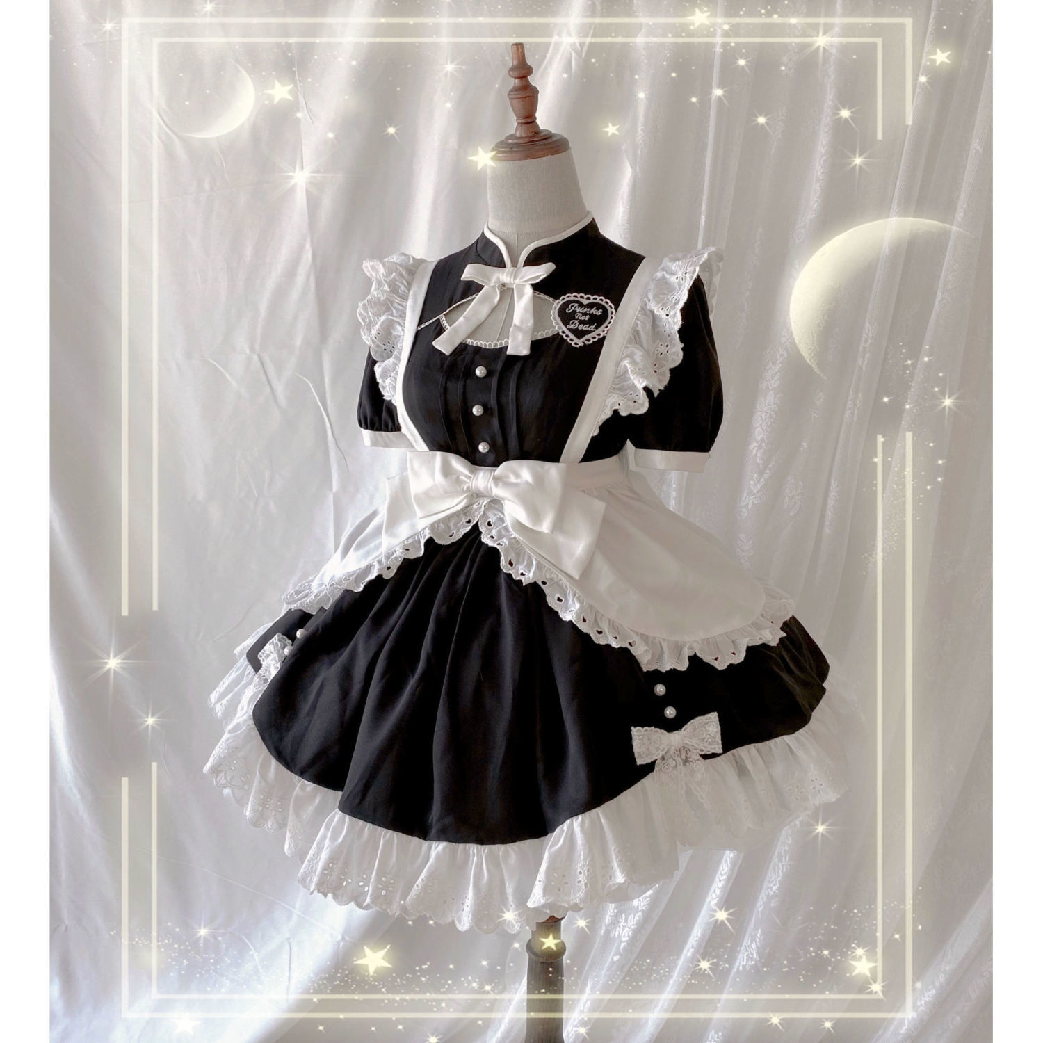 【急速出荷!】コスプレ レディース日系メイド服半袖opスカートlo双子姉妹ロリータ ドレス 韓国ファッション レディース 韓国