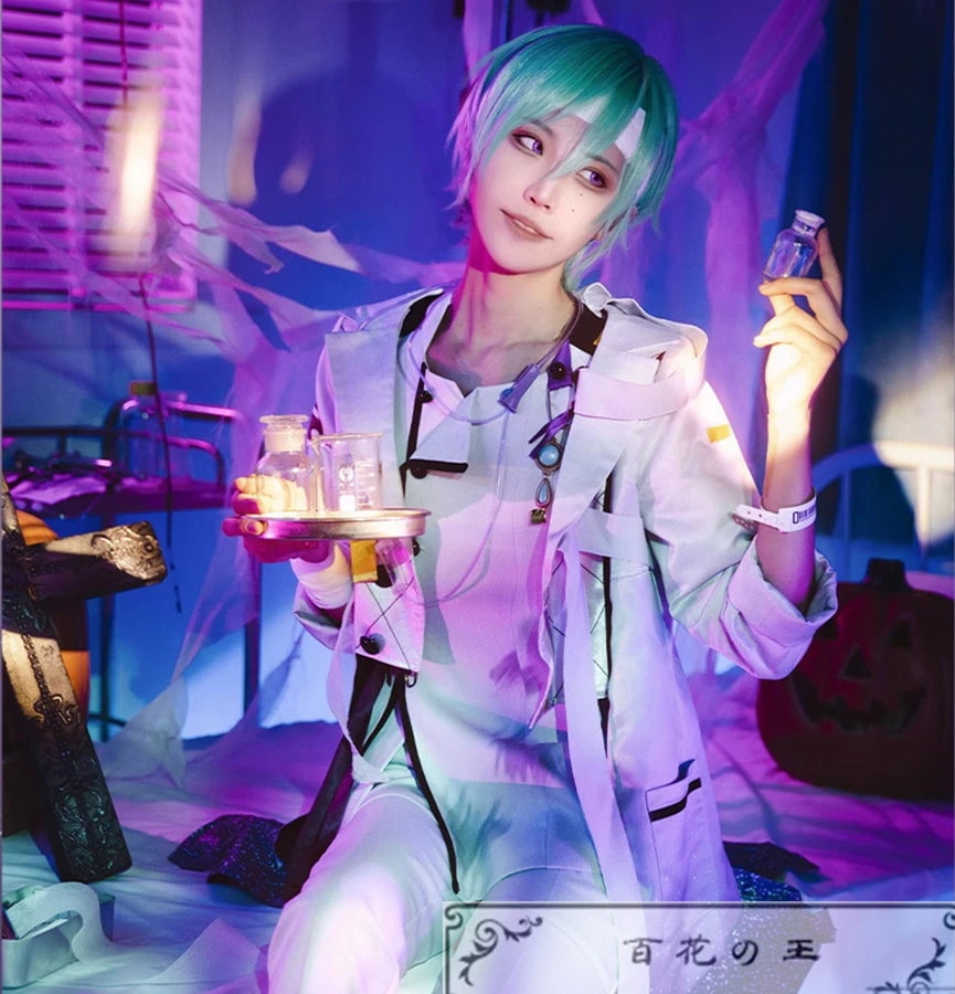 ES あんさんぶるスターズ あんスタ！ ALKALOID 明ける夜＊ホリスティックハロウィン 風早巽 白鳥藍良 天城一彩 礼瀬マヨイ コスプレ衣装 コスチューム ハロウィン 变装服 仮装