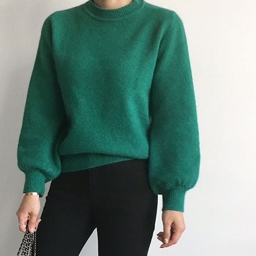 [by yam] モヘアバルーンニット