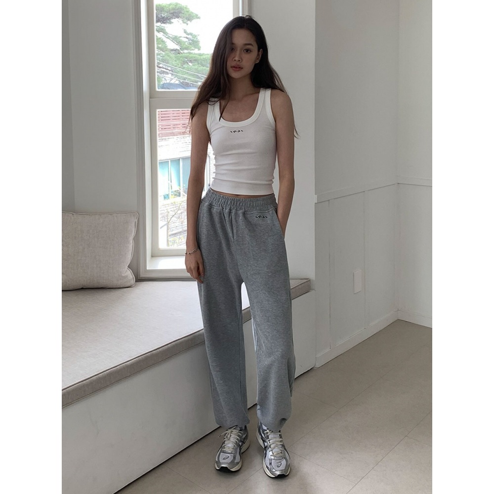 INJIACTIVE 2WAY ソフトタッチスウェットパンツグレー