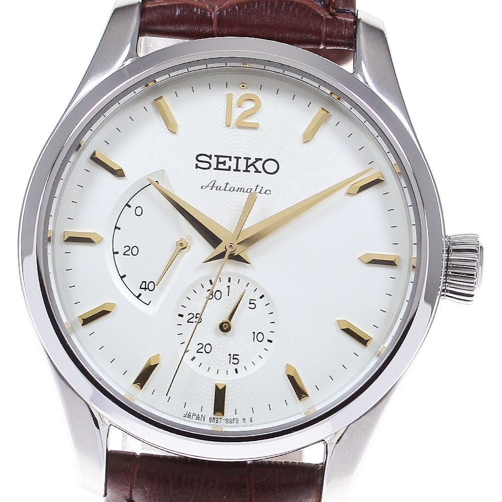 セイコー SEIKO SARW027/6R27-00K0 プレザージュ 創業135周年 限定1956本 自動巻き メンズ 良品 箱付き_847737【中古】