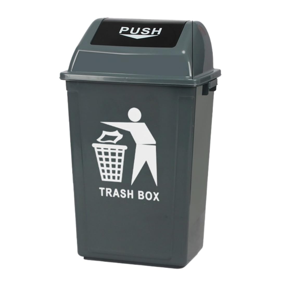 ゴミ箱 ふた付き 屋外 ダストボックス ごみ箱 20L/40L/60L 大型 業務用 外用 大容量 悪臭防止 防臭 スイングカバー プラスチック 開閉簡単 厚い 大ごみ箱 おしゃれ キッチン 屋外ゴミ