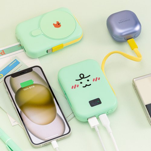 ニニーズケーブル型マクセーフ補助バッテリー 10,000mAh