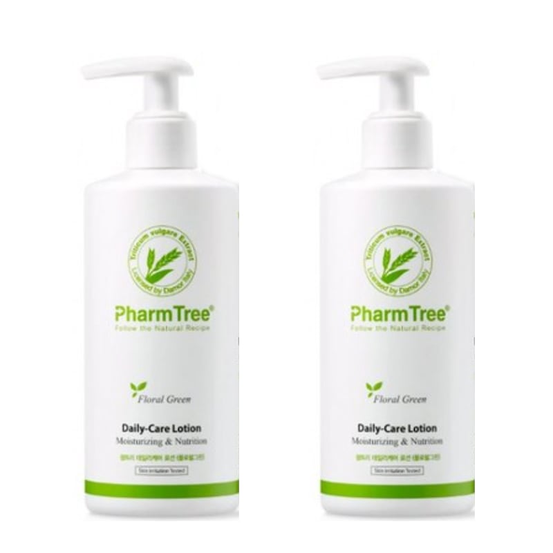 [1+1] デイリーケアローション フローラルグリーン 300ml+300ml / 韓国コスメ