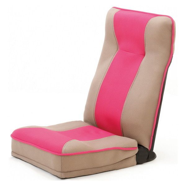 ファミリー・ライフ 整体師さんが推奨する 健康ストレッチ座椅子 ピンク(0375510)