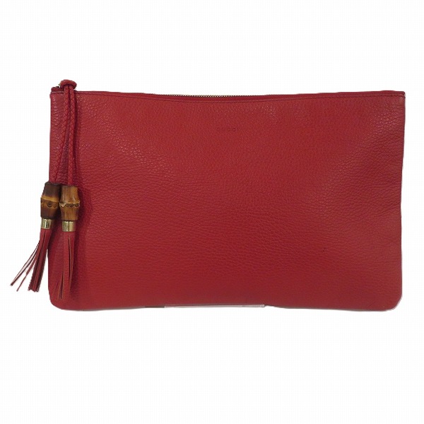 グッチ バンブー バンブータッセル クラッチバッグ 449653 セカンドバッグ【中古】