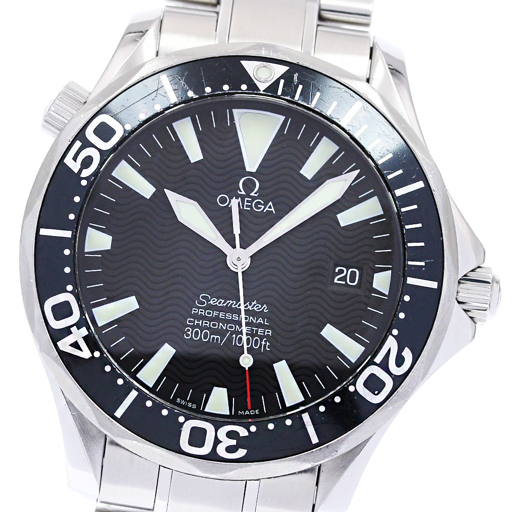 オメガ OMEGA 2254.50 シーマスター300 デイト 自動巻き メンズ _830456【中古】