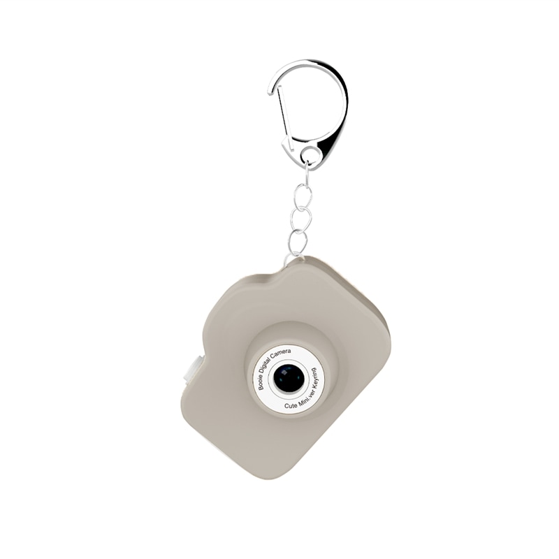 キュートなミニキーホルダーデジタルカメラ [B5CA-01K] GRAY 公式正規品 ミニカメラ キーホルダーカメラ フィルター付き レトロカメラ 手のひらサイズ 韓国雑貨