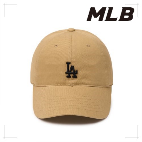 MLB公式正規品 キャップ Rookie Struck Ball Cap LA (Beige)