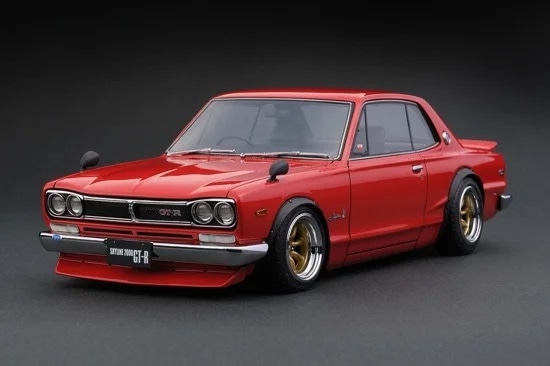 ignitionモデル 1/18 Nissan Skyline 2000 GT-R (KPGC10) Red【IG3616】 ミニカー IG3616 ニッサンスカイライン2000GT-R(KPGC10