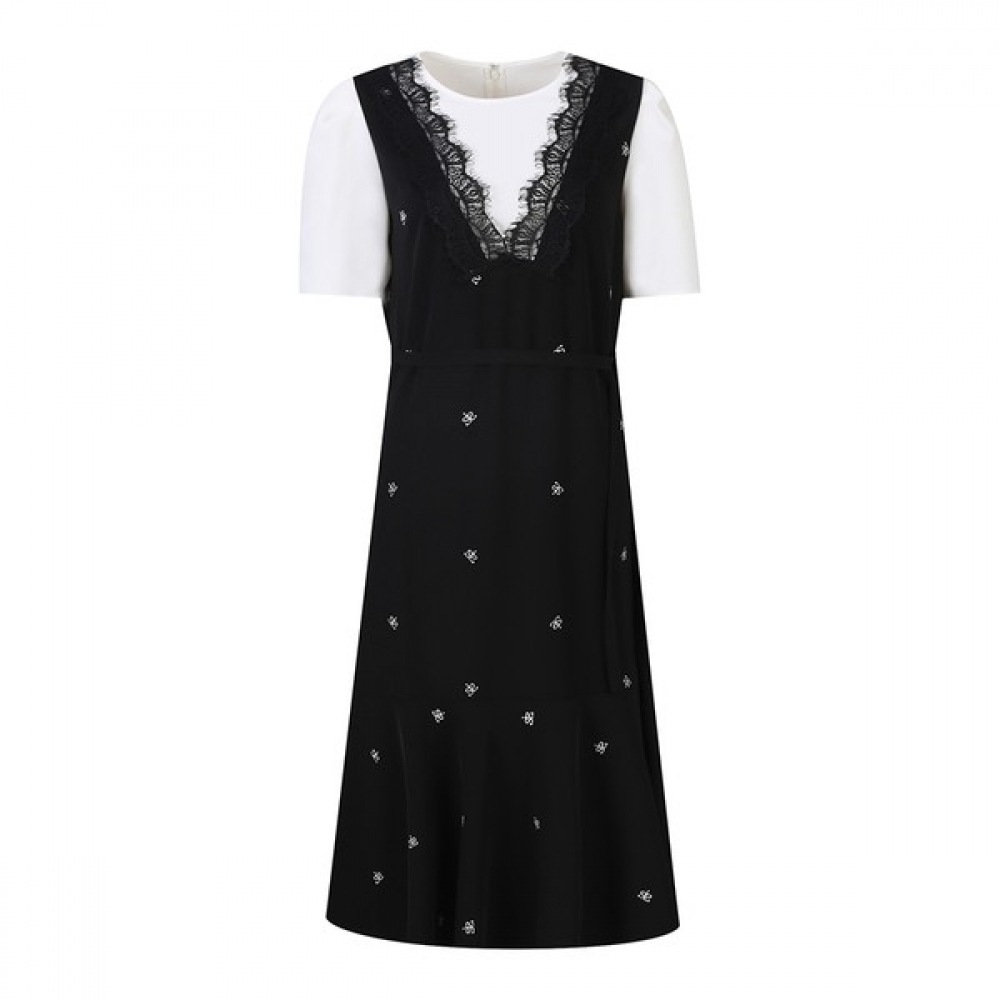 [C] エンブロイダリーレースベルトワンピース (SIOAF2534) 11,474円