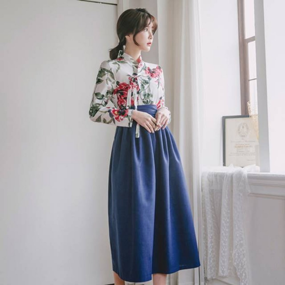 生活韓服セット アリソル チョゴリ+チャミ ウエストスカート