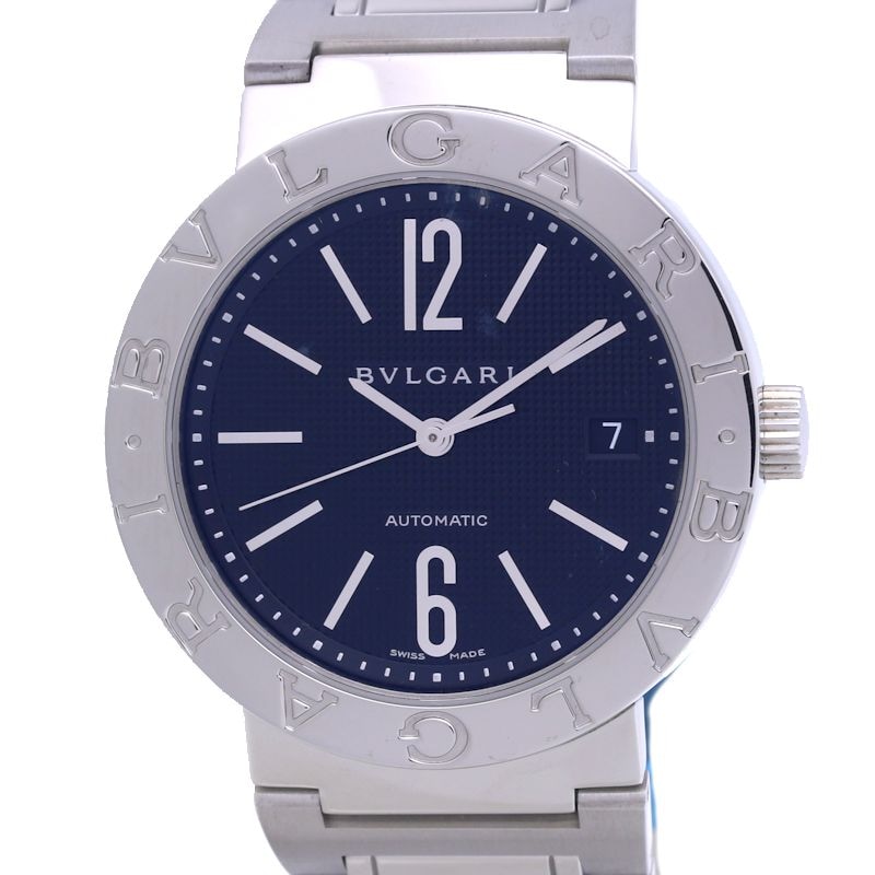 ブルガリブルガリ BB38BSSD/N BB38SSAUTO【磨き済】ステンレススチール メンズ /39959【中古】【腕時計】